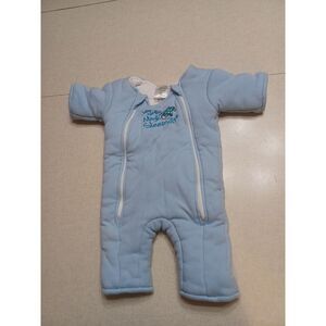 Baby Merlin's Magic Sleepsuit Size Small 3-6 Months Blue